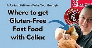 Where to Order Gluten-Free Fast Food (Tips from a Celiac Dietitian)