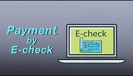 How to Pay Property Tax using the Alameda County E-Check System