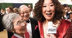 Sandra Oh Brought Her Parents to the Emmys