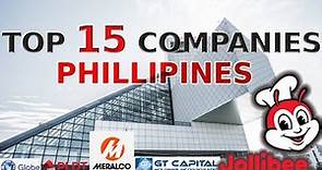 Top 15 Companies in the Philippines