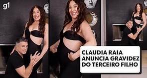 Claudia Raia anuncia que está grávida do 3º filho aos 55 anos