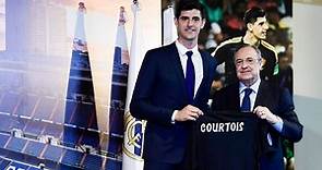 Thibaut Courtois completes move to Real Madrid