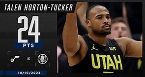 Talen Horton-Tucker goes off for 24 PTS in just 25 minutes vs. Clippers 😤 | NBA on ESPN