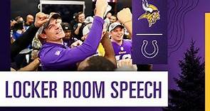 Kevin O’Connell’s Locker Room Speech After the Vikings Comeback Overtime Win Against the Colts
