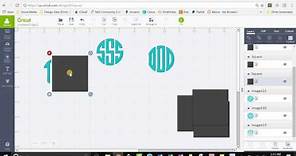 How To Use Monogramos Font in Cricut Design Space