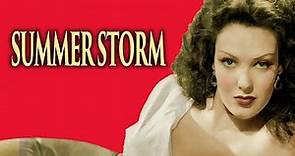 Summer Storm (1944) Full Movie | Linda Darnell | George Sanders | Douglas Sirk Drama