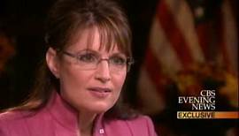 CBS Exclusive: Gov. Sarah Palin