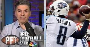 Marcus Mariota's play has Titans thinking about future | Pro Football Talk | NBC Sports
