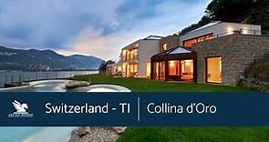 SWITZERLAND - COLLINA D'ORO (TI) - BREATHTAKING VILLA ON THE LAKE OF LUGANO