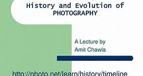 PPT - History and Evolution of PHOTOGRAPHY PowerPoint Presentation, free download - ID:5406939