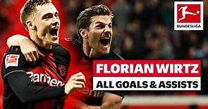 Florian Wirtz - All Goals & Assists from 2023/24 So Far