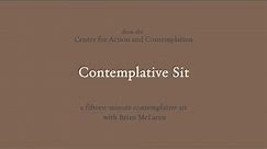 Contemplative Sit | 14-min Meditation with Brian McLaren