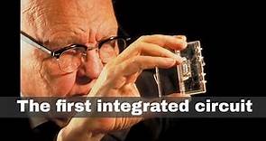 12th September 1958: The world's first integrated circuit (aka microchip) demonstrated by Jack Kilby