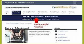 Unemployment Insurance (NJ) - Steps by Step Guide