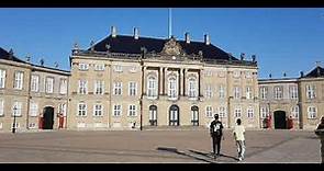Palacio de Amalienborg Copenhague Dinamarca 16 08 2020