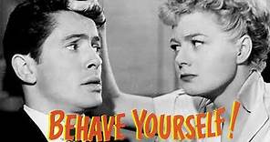Behave Yourself - Full Movie | Farley Granger, Shelley Winters, William Demarest, Margalo Gillmore