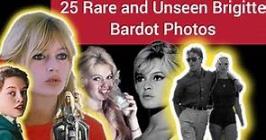 25 Rare and Unseen Brigitte Bardot Photos