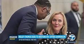 LA City Councilman Mark Ridley-Thomas sues to restore pay after suspension from council