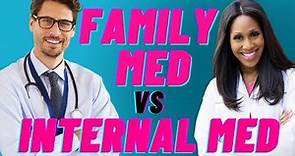 Family Medicine vs. Internal Medicine: What’s the Difference? A Doctor Explains