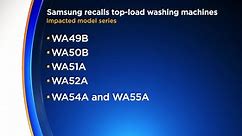 Over half a million Samsung washing machines recalled