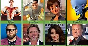 Megamind (2010) Movie: Voice Actors/Actresses