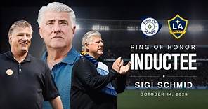 Sigi Schmid Ring of Honor Induction Ceremony