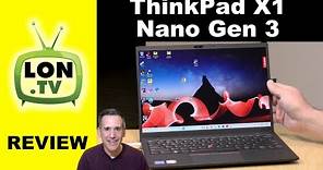 Lenovo ThinkPad X1 Nano Gen 3 Review - Super lightweight Windows laptop