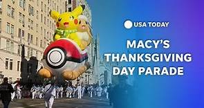 Watch: Macy's Thanksgiving Day parade kicks off in New York City