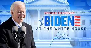 Live: Joe Biden in the White House | The Inauguration Of Joseph R. Biden, Jr. | Noticias Telemundo