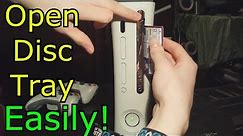 Open Stuck Xbox 360 Disc Tray 4 ways!!!