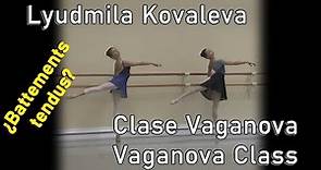 Academia Vaganova CLASE de L. KOVALEVA