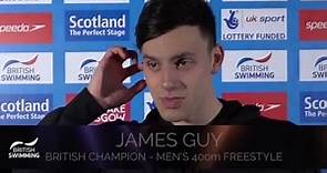 James Guy - British Champion 2016 - Men's 400m Freestyle