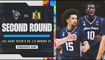 Saint Peter's vs. Murray State - Second Round NCAA tournament extended highlights
