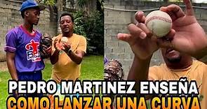 PEDRO MARTINEZ enseña COMO LANZAR UNA CURVA