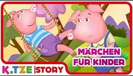 Märchen für Kinder Deutsch 👑 Die drei kleinen Schweinchen - Gute Nacht Geschichte für Kleinkinder