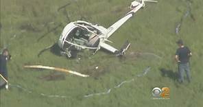 Helicopter Crashes Next To Ocean City, NJ Airport