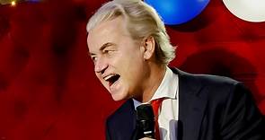 Dutch anti-Islam politician Geert Wilders celebrates win