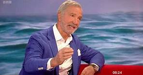 Graeme Souness speaks on BBC Breakfast about swimming the English Channel for people living with EB