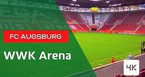 Augsburg | WWK Arena | Bundesliga | Germany | 4K | Aerial View | Fifa Stadiums | Augsburg Arena