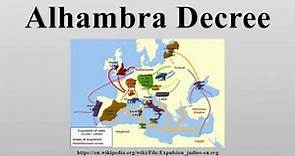 Alhambra Decree