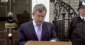 Gordon Brown's Speech - BBC - Election 2010