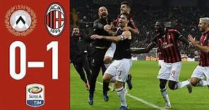 Highlights Udinese 0-1 AC Milan - Matchday 11 Serie A TIM 2018/19