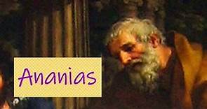 Bible Character: Ananias