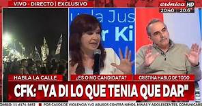 Guillermo Moreno: "No estoy de acuerdo en nada con Cristina en el aspecto economíco"