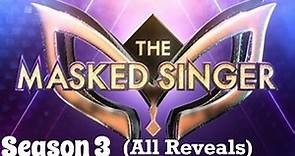 The Masked Singer Season 3 (All Reveals)