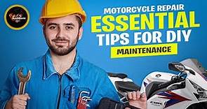 Motorcycle Repair 101: Essential DIY Maintenance Tips for Smooth Rides!