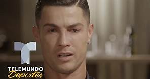 Cristiano Ronaldo rompe en llanto al ver un video de su padre | Telemundo Deportes