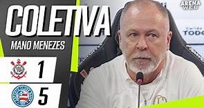 COLETIVA MANO MENEZES | AO VIVO | Corinthians 1 x 5 Bahia - Brasileirão 2023