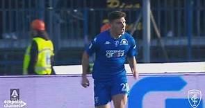 Il gol di Nicolò Cambiaghi contro lo Spezia