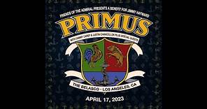 Primus - Benefit For Jimmy Hayward 2023 - The Belasco - Los Angeles, CA 4.17.23 Full Show [AUDIO]